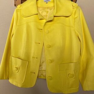 Bright Yellow Women's Jacket